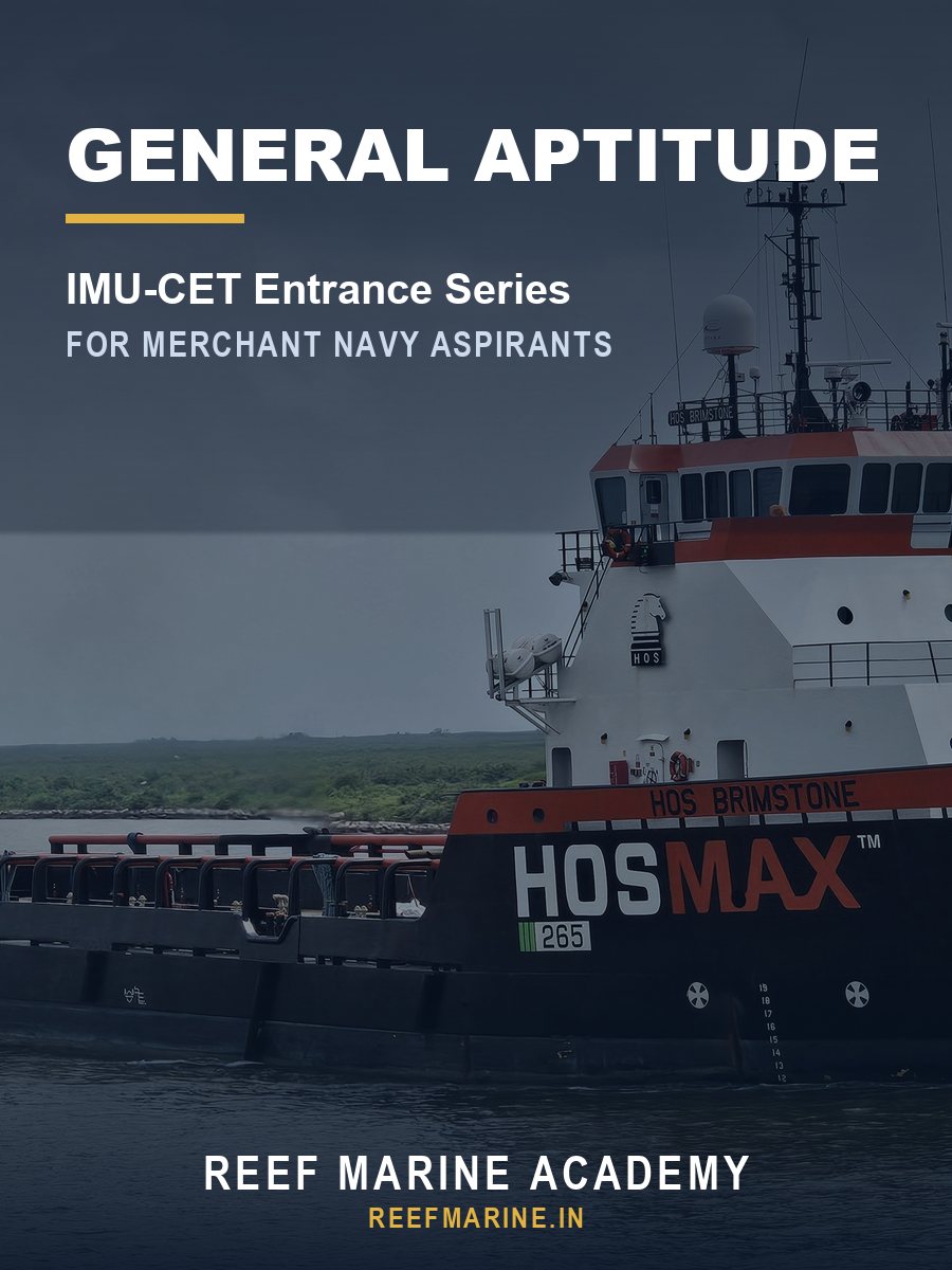 General Aptitude — Reef Marine Academy IMU-CET study material